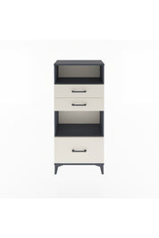 Arges Dolap 2 Raflı 3 Çekmeceli 60x30x134 Antrasit-Aytaşı