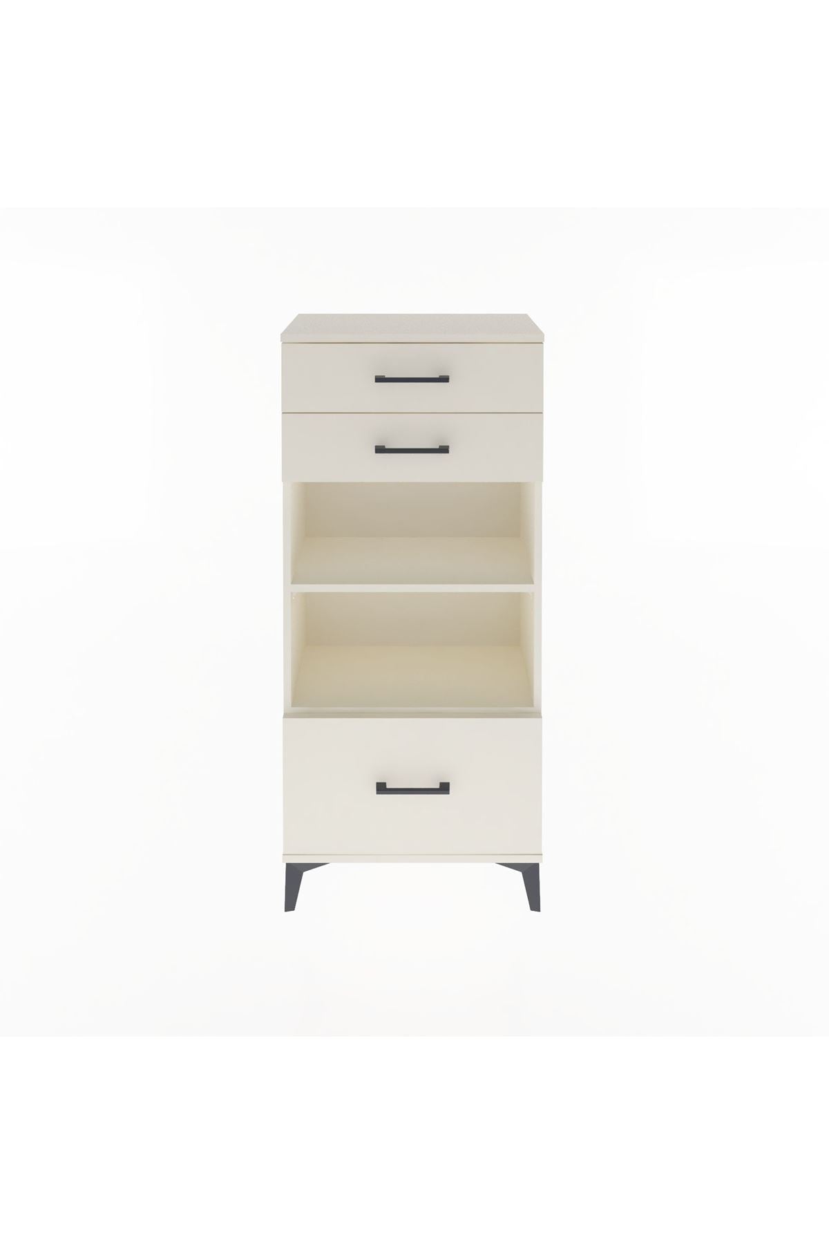 Arges Dolap 2 Raflı 3 Çekmeceli 60x30x134 Aytaşı-Aytaşı