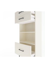 Arges Dolap 2 Raflı 3 Çekmeceli 60x30x134 Aytaşı-Aytaşı