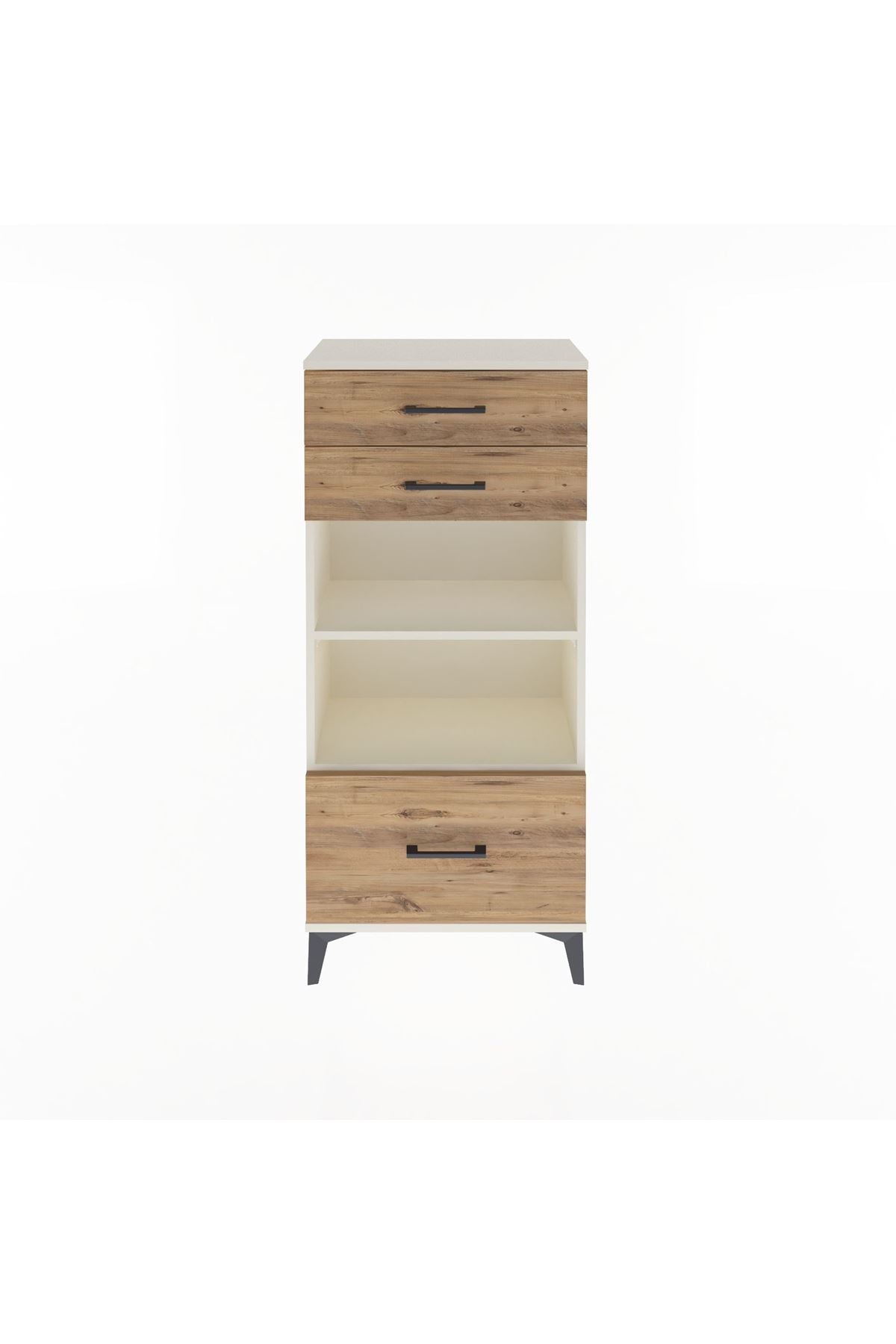 Arges Dolap 2 Raflı 3 Çekmeceli 60x30x134 Aytaşı-Çam