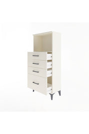 Arges Dolap Tek Raflı 4 Çekmeceli 60x30x134 Aytaşı-Aytaşı