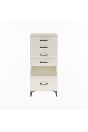 Arges Dolap Tek Raflı 5 Çekmeceli 60x30x134 Aytaşı-Aytaşı