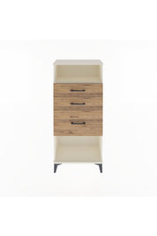 Arges Dolap Tek Raflı 3 Çekmeceli 60x30x134 Aytaşı-Çam