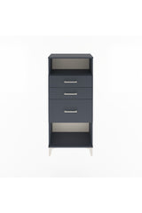 Arges Dolap Tek Raflı 3 Çekmeceli 60x30x134