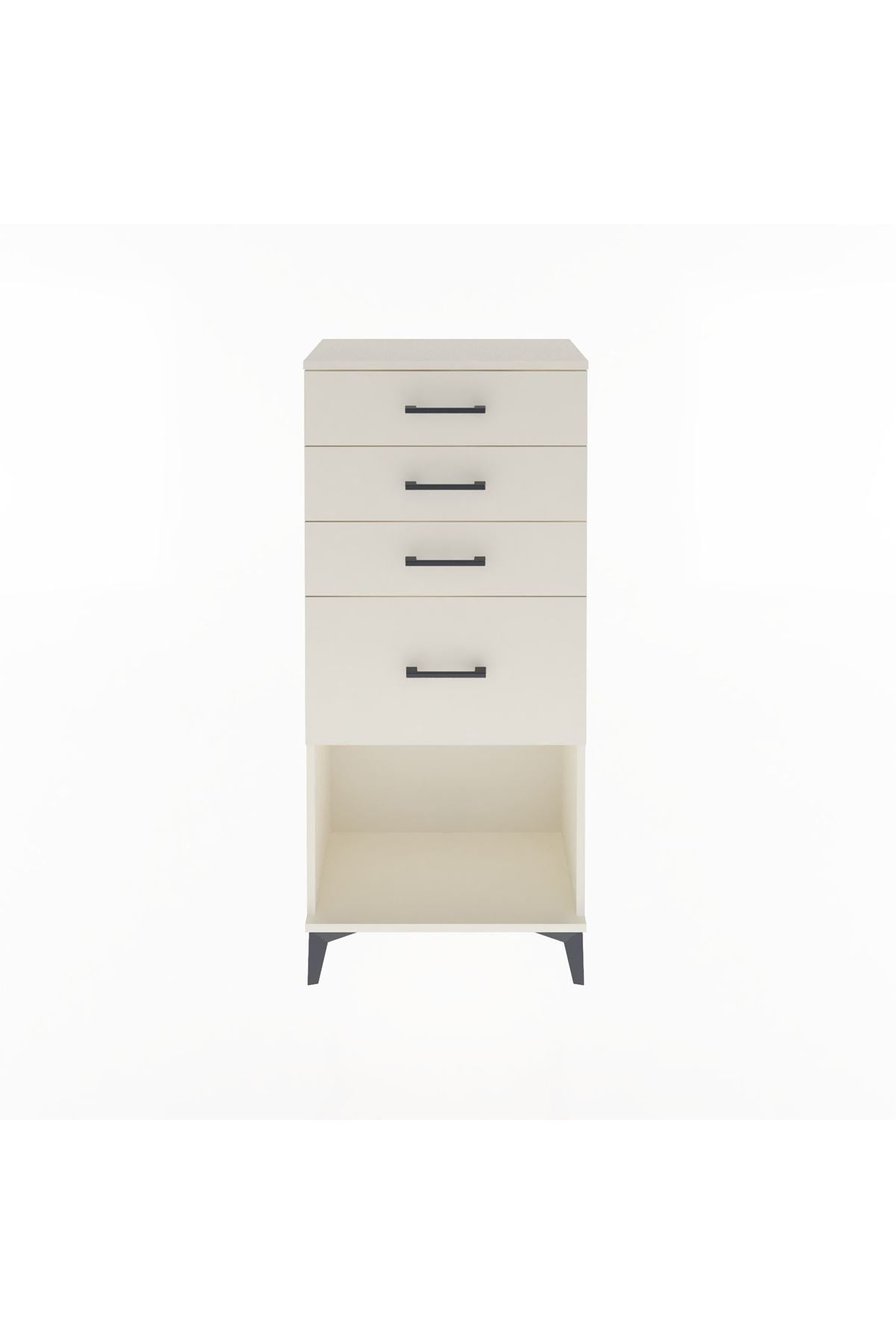 Arges Dolap 4 Çekmeceli 60x30x134 Aytaşı-Aytaşı