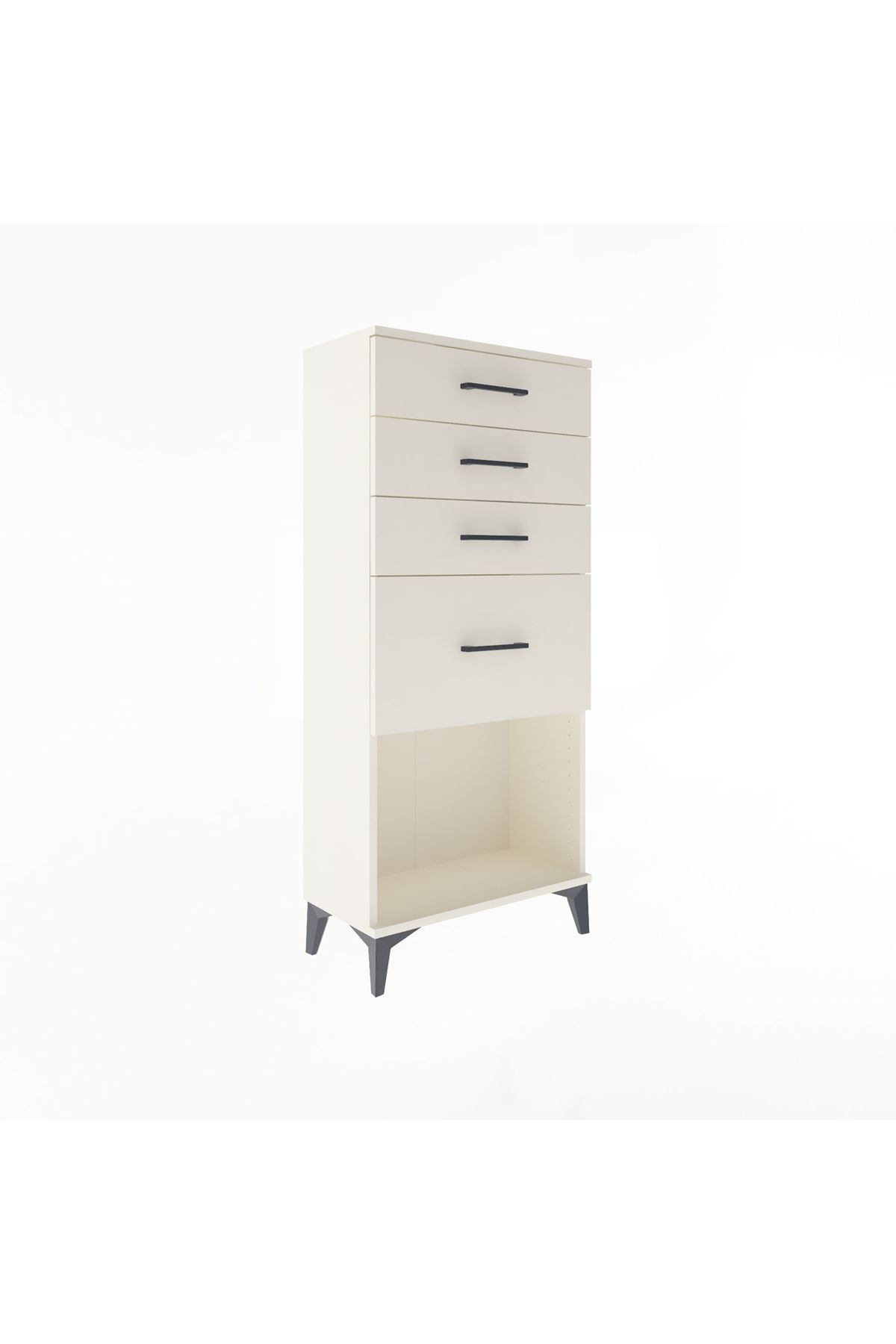 Arges Dolap 4 Çekmeceli 60x30x134 Aytaşı-Aytaşı