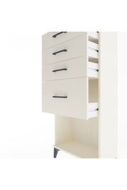 Arges Dolap 4 Çekmeceli 60x30x134 Aytaşı-Aytaşı