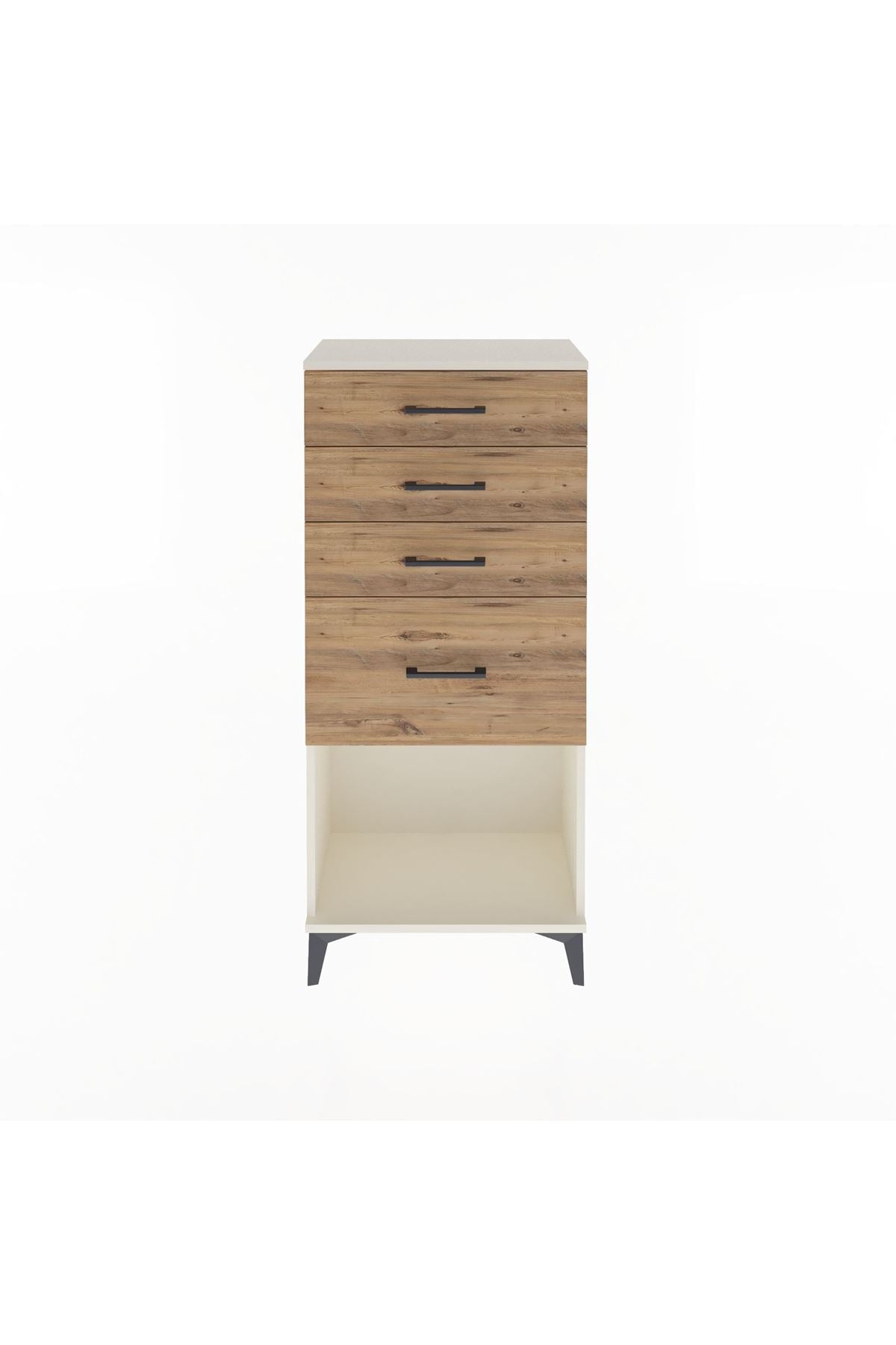 Arges Dolap 4 Çekmeceli 60x30x134 Aytaşı-Çam