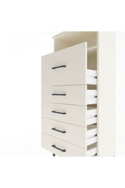 Arges Dolap Tek Raflı 5 Çekmeceli 60x30x134 Aytaşı-Aytaşı