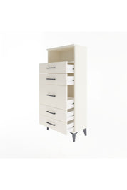 Arges Dolap Tek Raflı 5 Çekmeceli 60x30x134 Aytaşı-Aytaşı