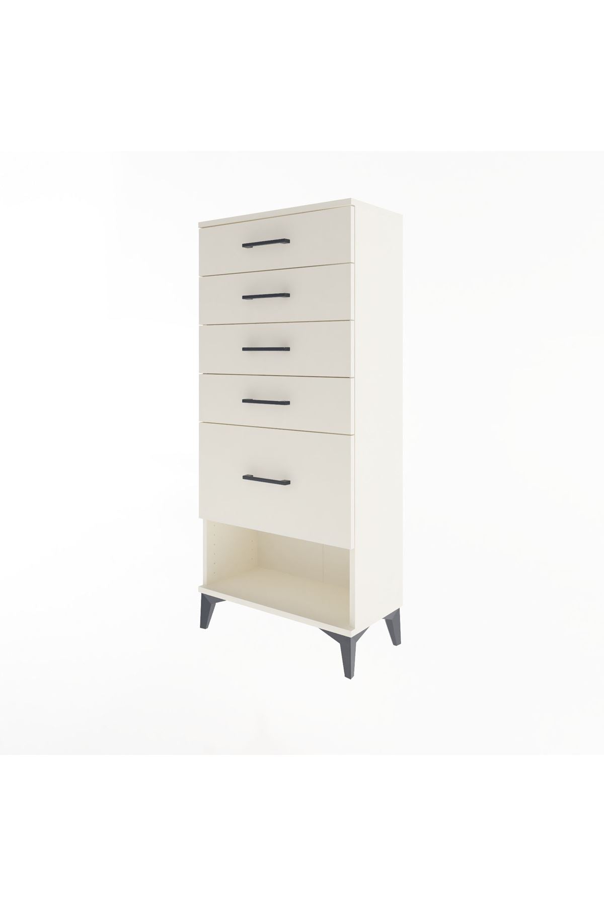 Arges Dolap 5 Çekmeceli 60x30x134 Aytaşı-Aytaşı