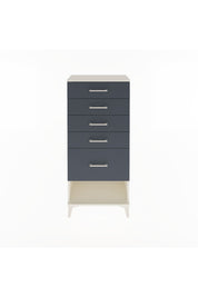 Arges Dolap 5 Çekmeceli 60x30x134 Aytaşı-Antrasit