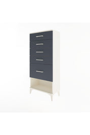 Arges Dolap 5 Çekmeceli 60x30x134 Aytaşı-Antrasit
