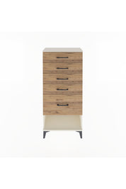 Arges Dolap 5 Çekmeceli 60x30x134 Aytaşı-Çam