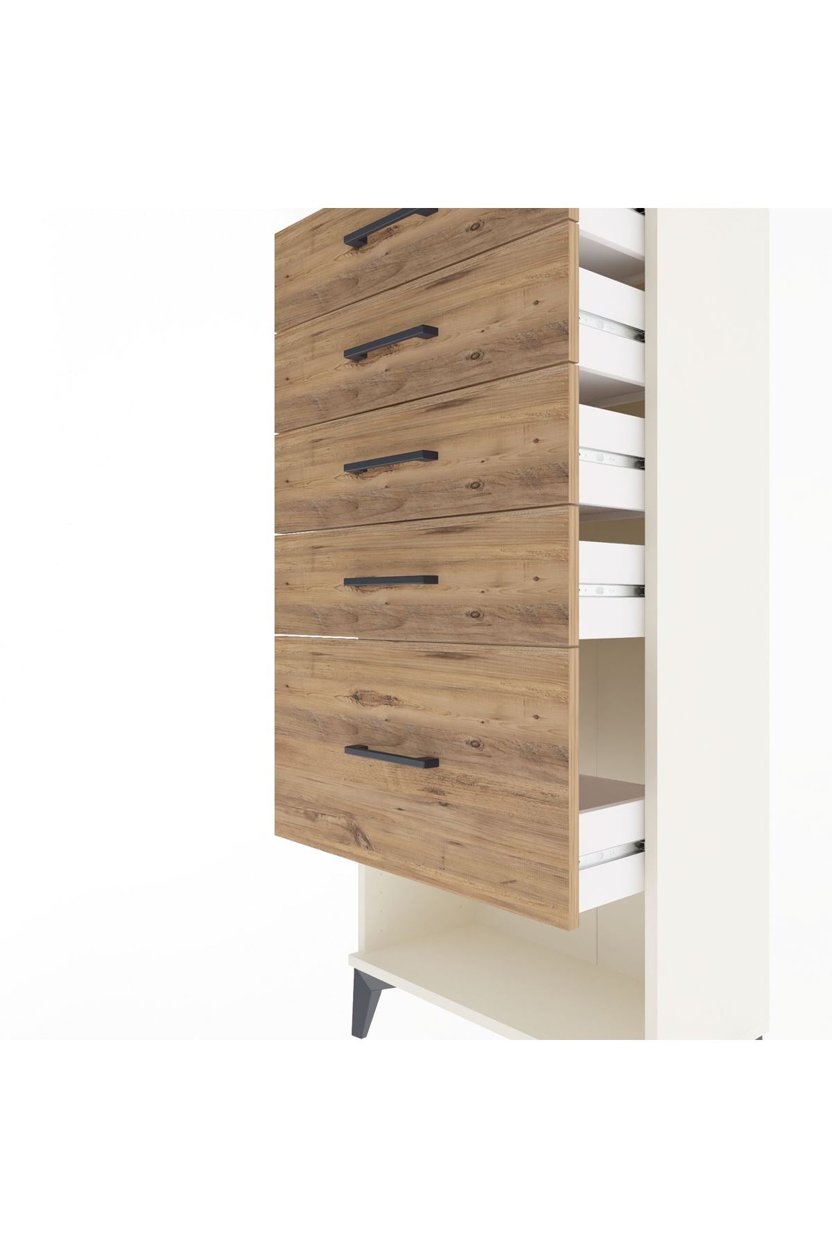 Arges Dolap 5 Çekmeceli 60x30x134 Aytaşı-Çam