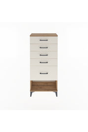 Arges Dolap 5 Çekmeceli 60x30x134 Çam-Aytaşı