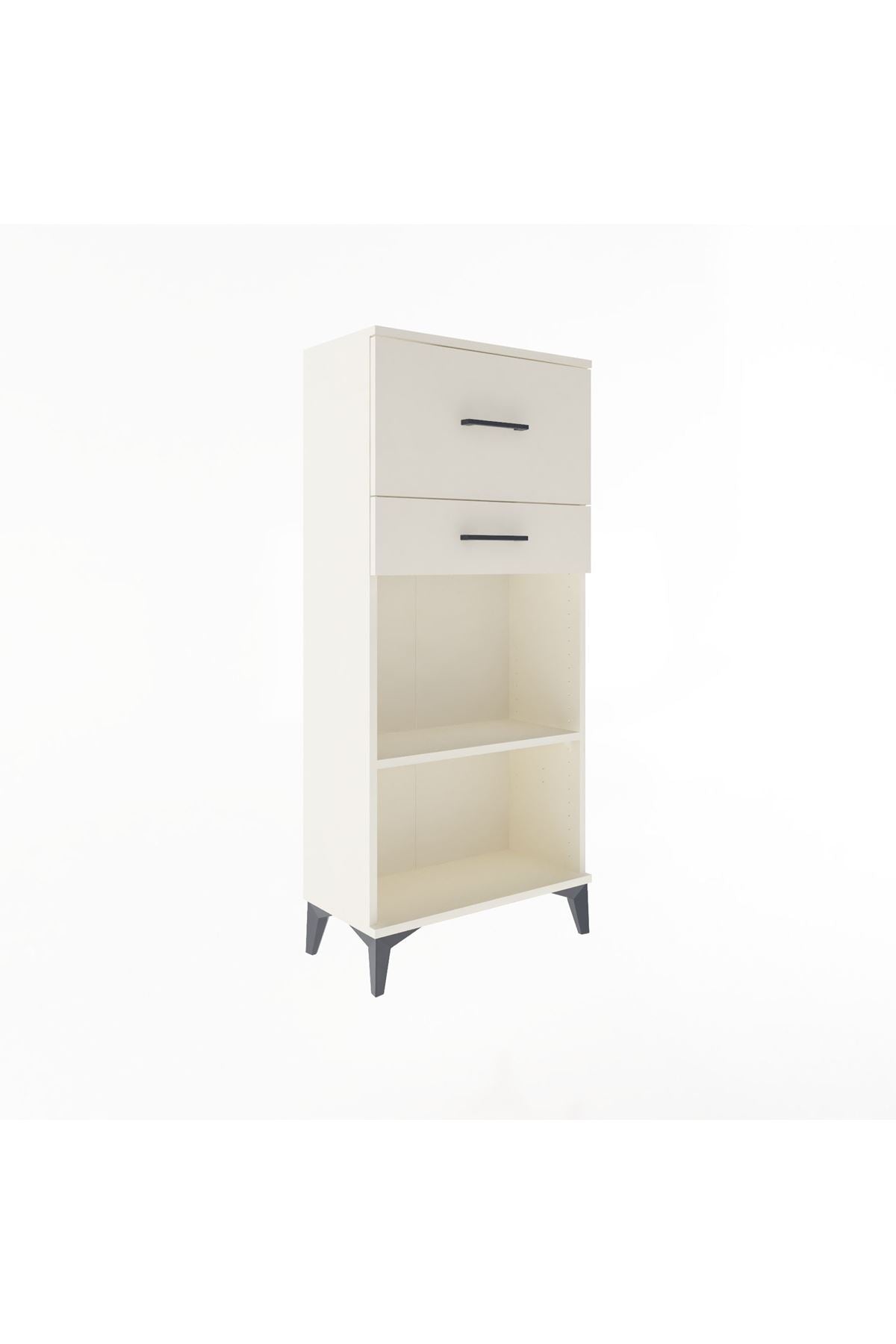 Arges Dolap Tek Raflı 2 Çekmeceli 60x30x134 Aytaşı-Aytaşı