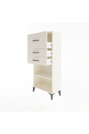 Arges Dolap Tek Raflı 3 Çekmeceli 60x30x134 Aytaşı-Aytaşı