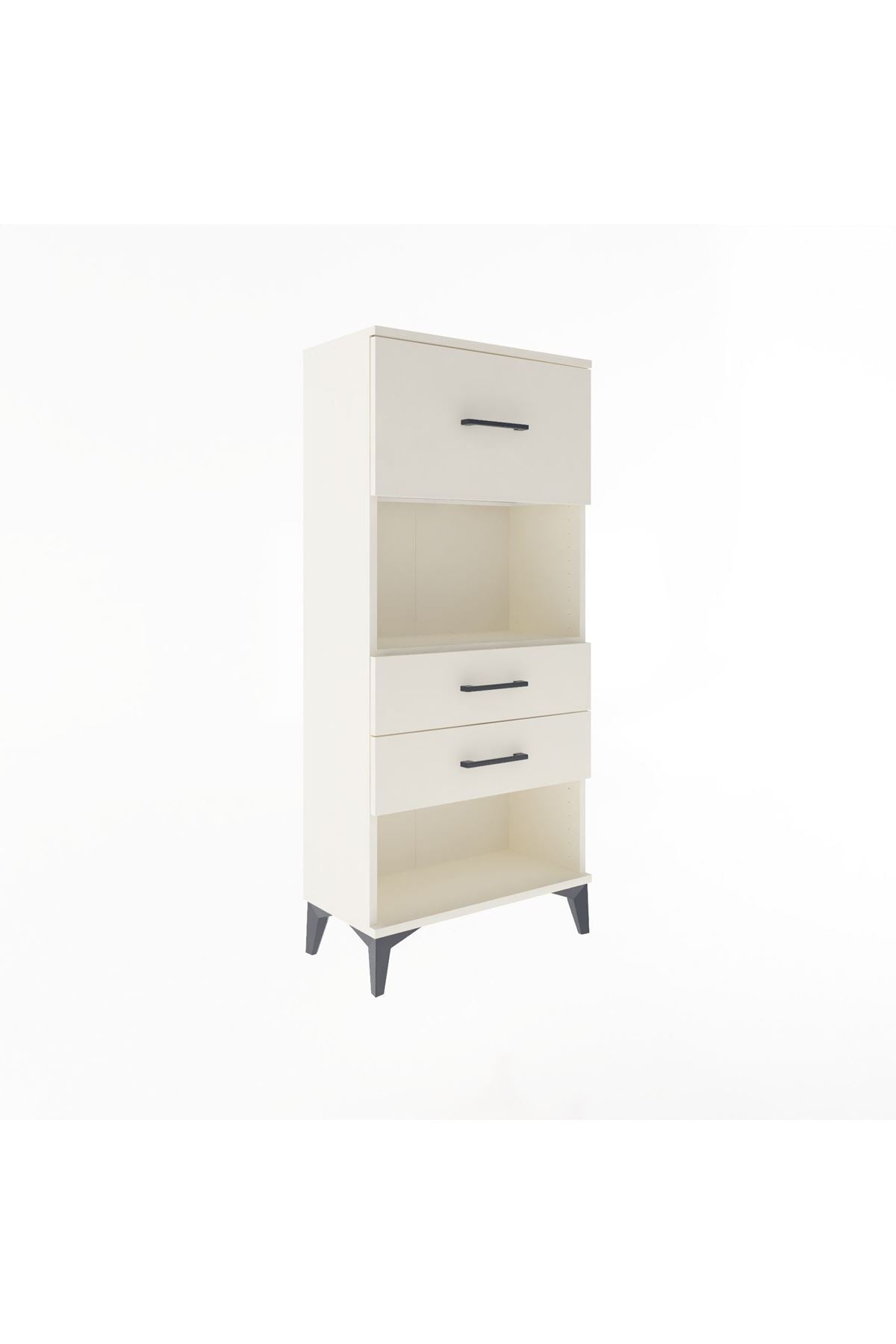 Arges Dolap Tek Raflı 3 Çekmeceli 60x30x134 Aytaşı-Aytaşı