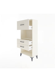 Arges Dolap Tek Raflı 3 Çekmeceli 60x30x134 Aytaşı-Aytaşı