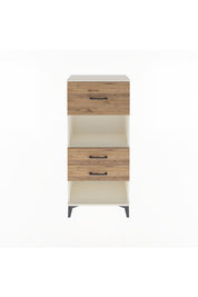 Arges Dolap Tek Raflı 3 Çekmeceli 60x30x134 Aytaşı-Çam