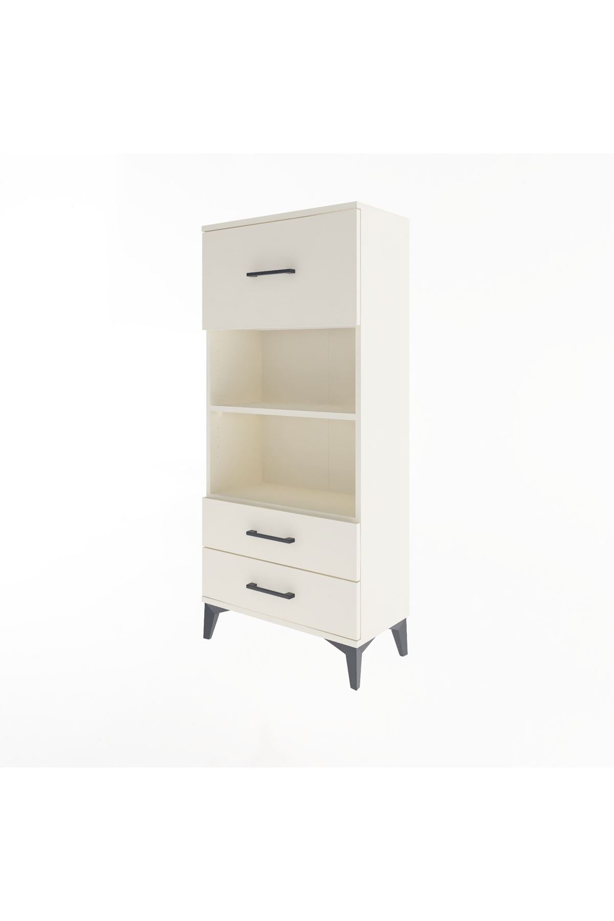 Arges Dolap 2 Raflı 3 Çekmeceli 60x30x134 Aytaşı-Aytaşı