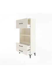 Arges Dolap 2 Raflı 3 Çekmeceli 60x30x134 Aytaşı-Aytaşı