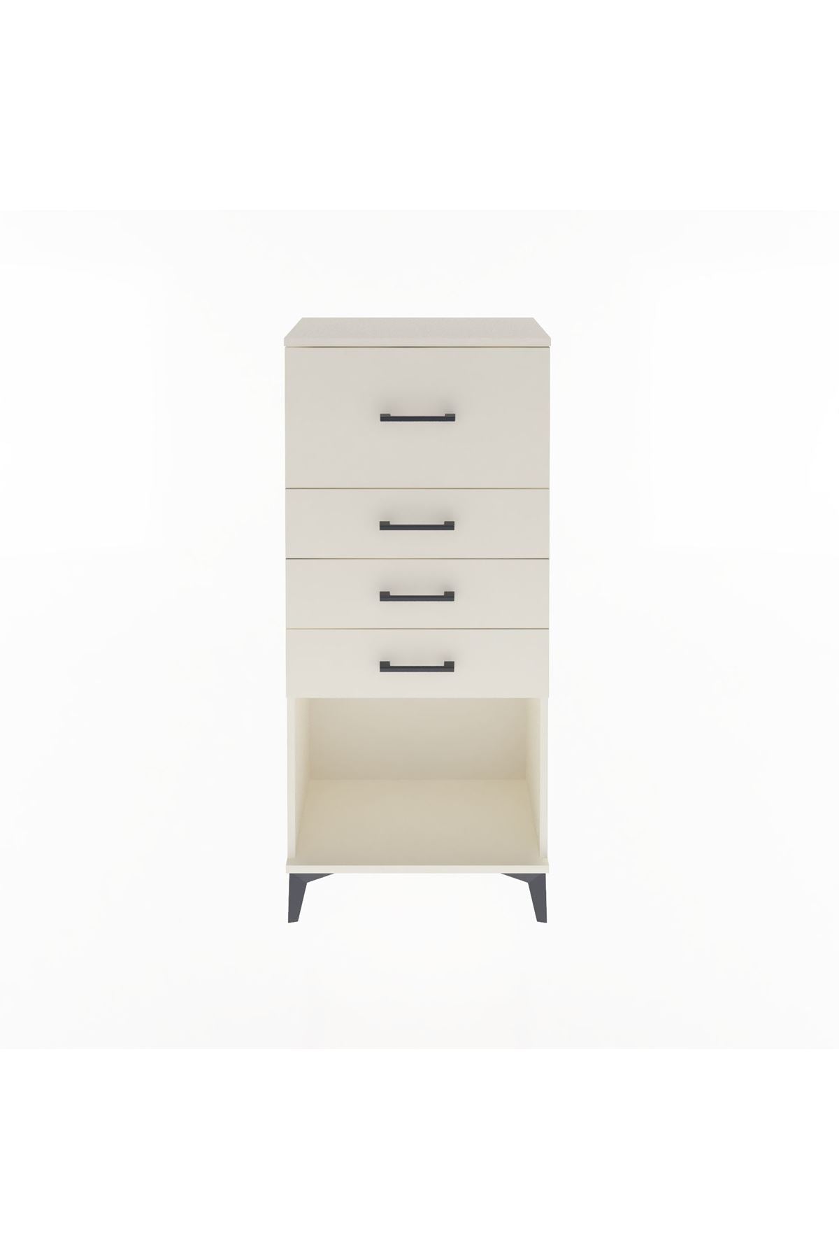 Arges Dolap 4 Çekmeceli 60x30x134 Aytaşı-Aytaşı