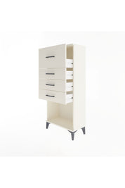 Arges Dolap 4 Çekmeceli 60x30x134 Aytaşı-Aytaşı