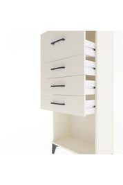 Arges Dolap 4 Çekmeceli 60x30x134 Aytaşı-Aytaşı