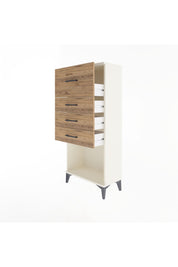 Arges Dolap 4 Çekmeceli 60x30x134 Aytaşı-Çam