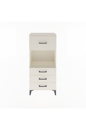 Arges Dolap Tek Raflı 4 Çekmeceli 60x30x134 Aytaşı-Aytaşı