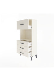 Arges Dolap Tek Raflı 4 Çekmeceli 60x30x134 Aytaşı-Aytaşı