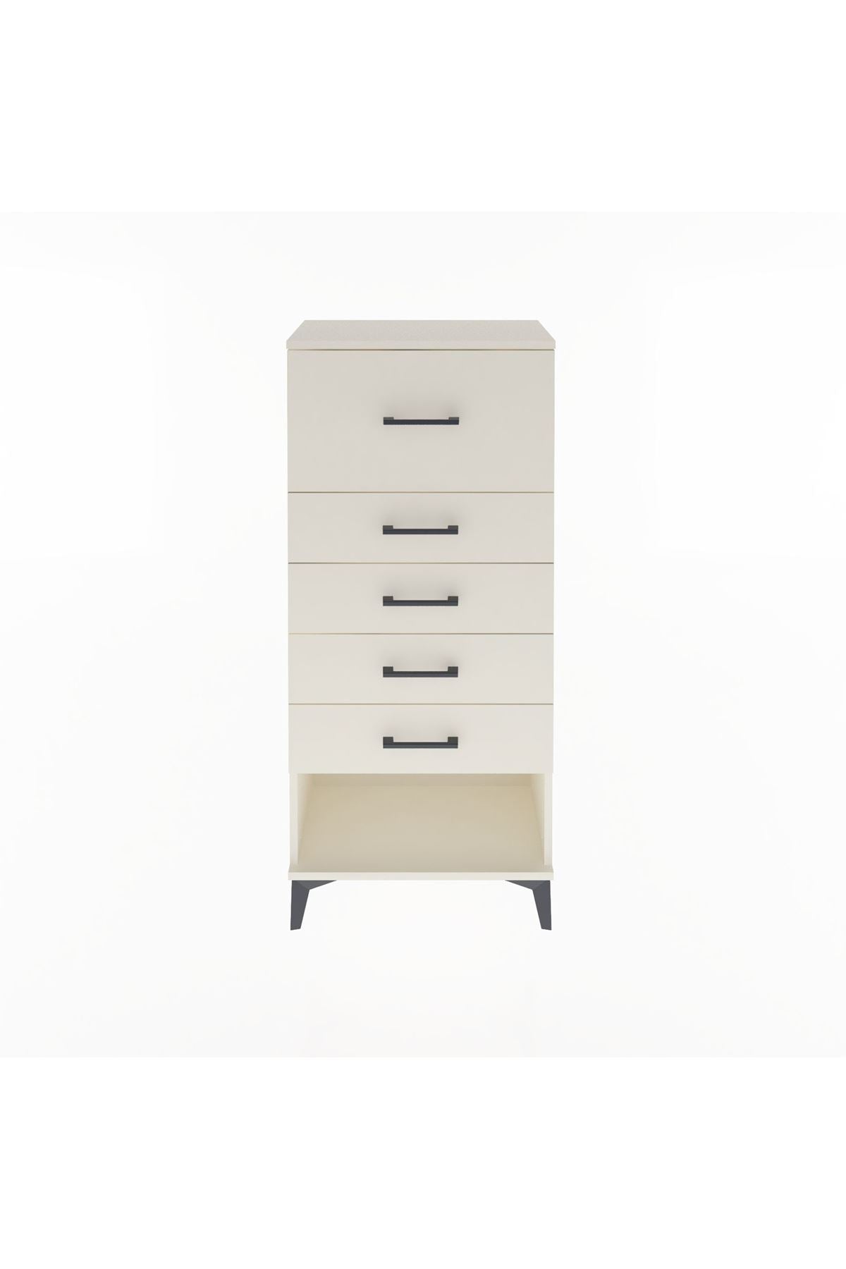 Arges Dolap 5 Çekmeceli 60x30x134 Aytaşı-Aytaşı