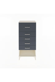 Arges Dolap 5 Çekmeceli 60x30x134 Aytaşı-Antrasit