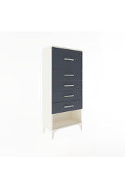 Arges Dolap 5 Çekmeceli 60x30x134 Aytaşı-Antrasit