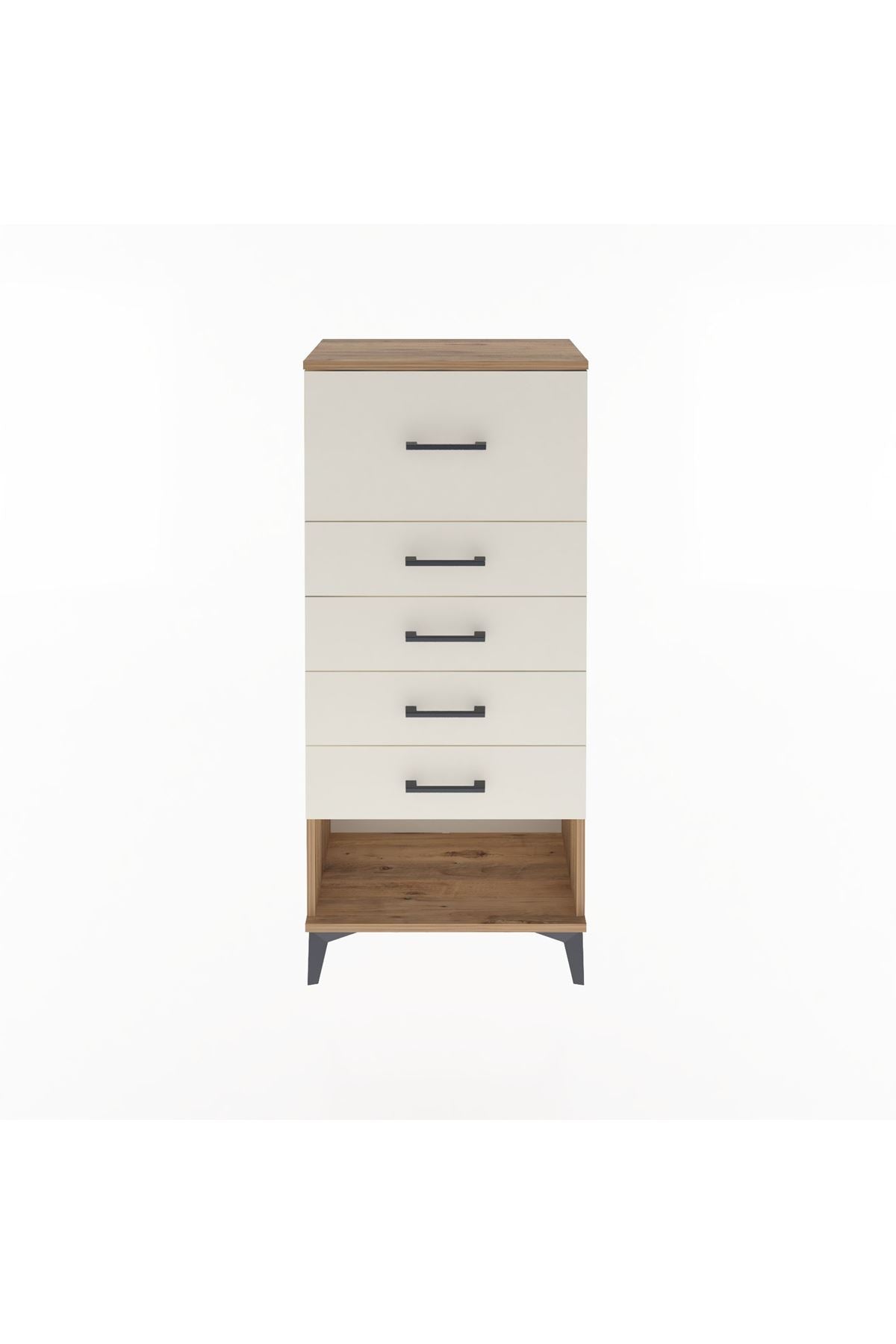 Arges Dolap 5 Çekmeceli 60x30x134 Çam-Aytaşı