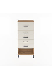 Arges Dolap 5 Çekmeceli 60x30x134 Çam-Aytaşı