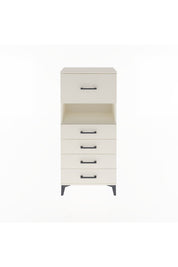 Arges Dolap Tek Raflı 5 Çekmeceli 60x30x134 Aytaşı-Aytaşı