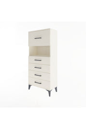 Arges Dolap Tek Raflı 5 Çekmeceli 60x30x134 Aytaşı-Aytaşı