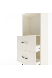 Arges Dolap Tek Raflı 2 Çekmeceli 60x30x134 Aytaşı-Aytaşı