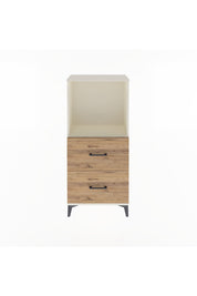 Arges Dolap Tek Raflı 2 Çekmeceli 60x30x134 Aytaşı-Çam