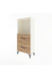 Arges Dolap Tek Raflı 2 Çekmeceli 60x30x134 Aytaşı-Çam