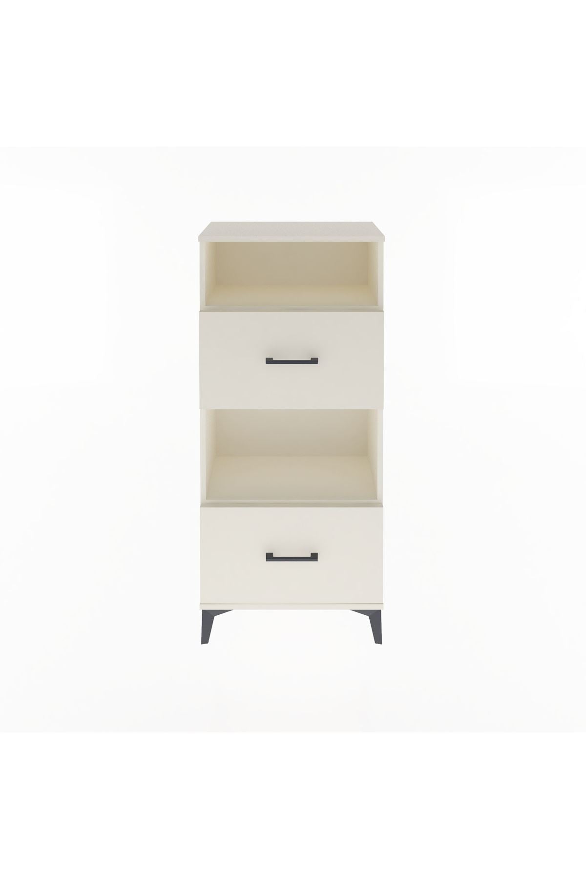 Arges Dolap 2 Raflı 2 Çekmeceli 60x30x134 Aytaşı-Aytaşı