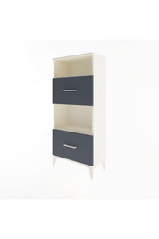 Arges Dolap 2 Raflı 2 Çekmeceli 60x30x134 Aytaşı-Antrasit