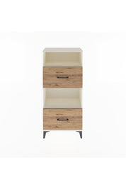 Arges Dolap 2 Raflı 2 Çekmeceli 60x30x134 Aytaşı-Çam
