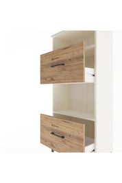 Arges Dolap 2 Raflı 2 Çekmeceli 60x30x134 Aytaşı-Çam