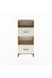 Arges Dolap 2 Raflı 2 Çekmeceli 60x30x134 Çam-Aytaşı