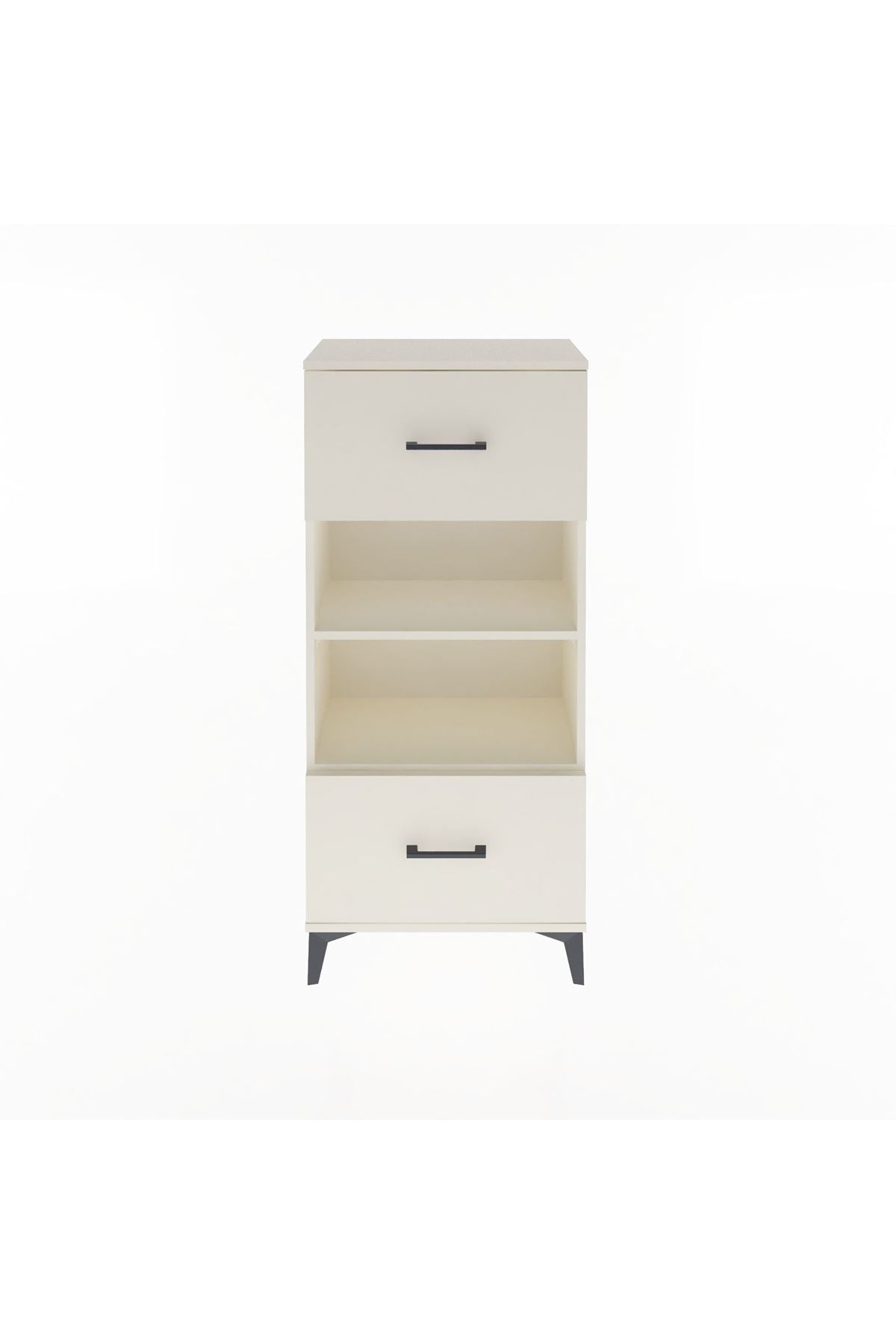 Arges Dolap 2 Raflı 2 Çekmeceli 60x30x134 Aytaşı-Aytaşı