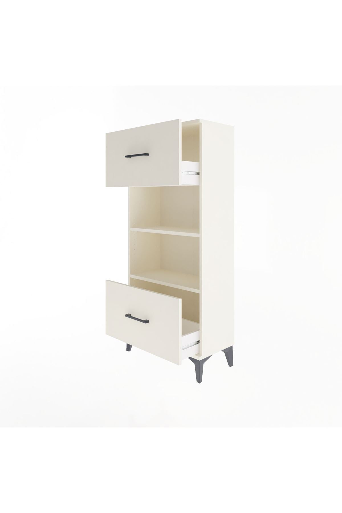 Arges Dolap 2 Raflı 2 Çekmeceli 60x30x134 Aytaşı-Aytaşı